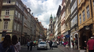 Beautiful scenes everywhere I walk in Prague